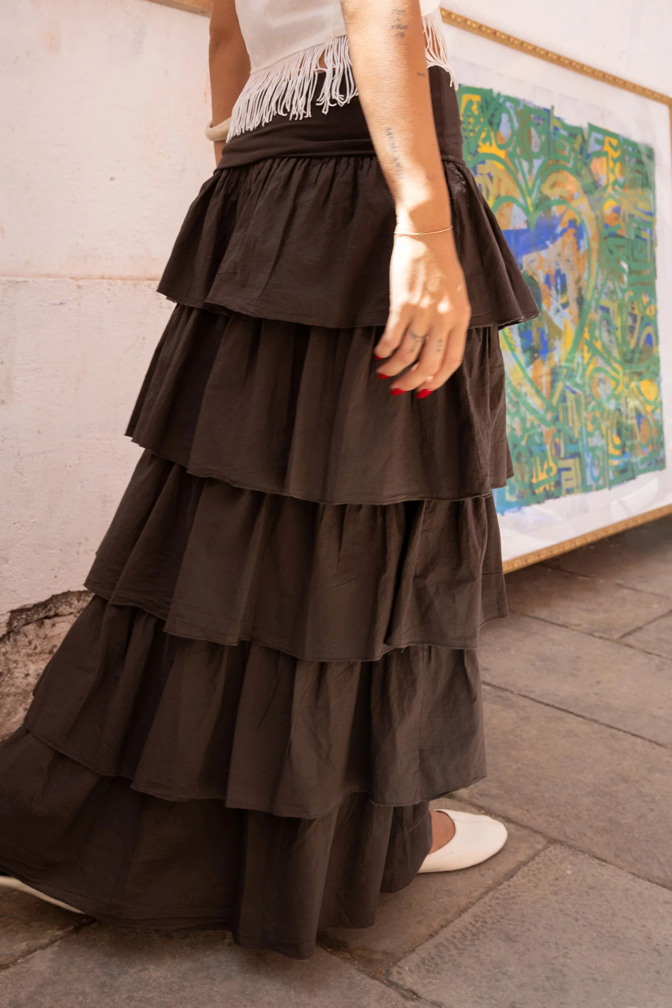 Falda Vira Marrón - Image 4