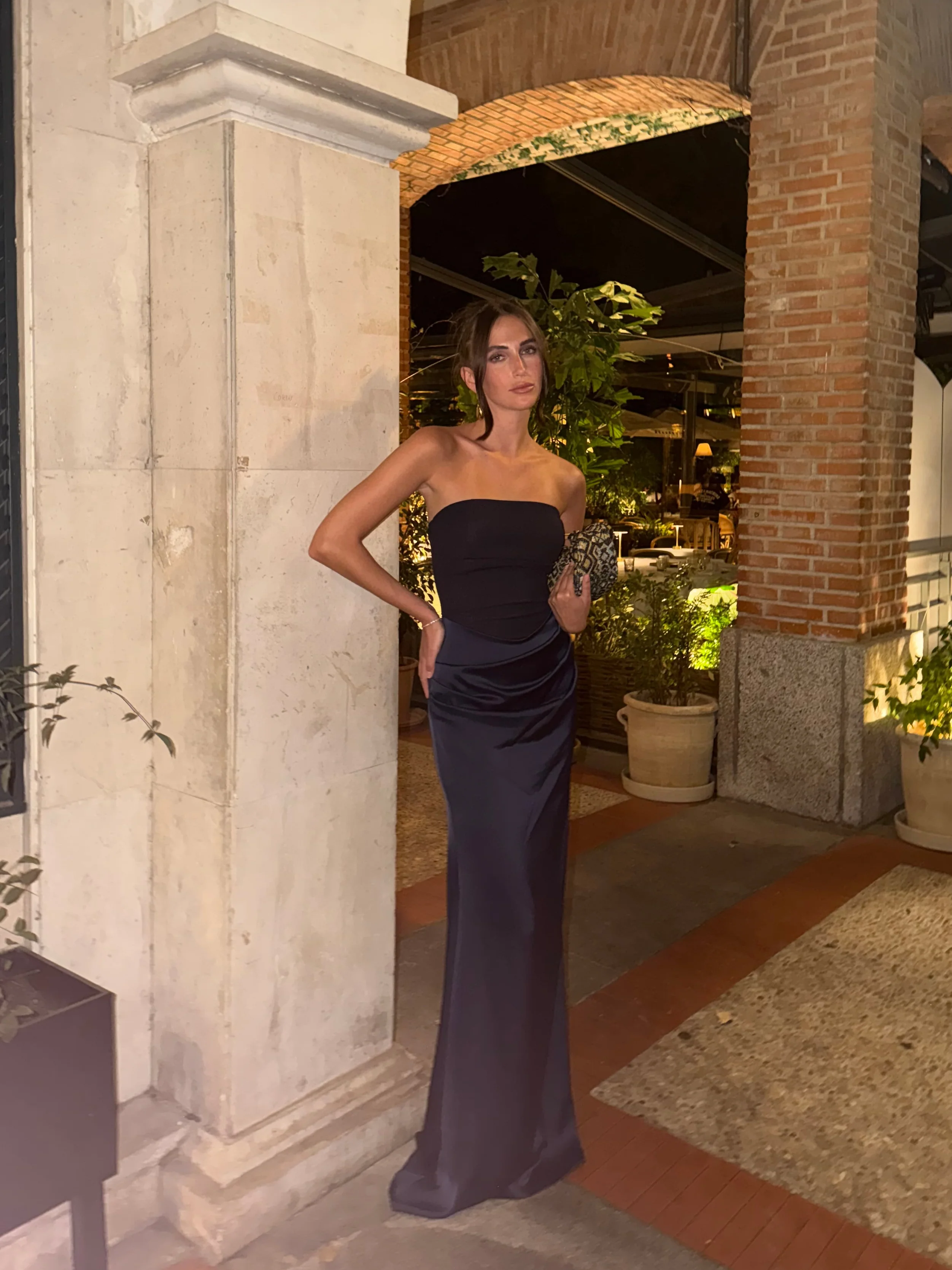 Vestido Isabella Azul Noche - Image 7